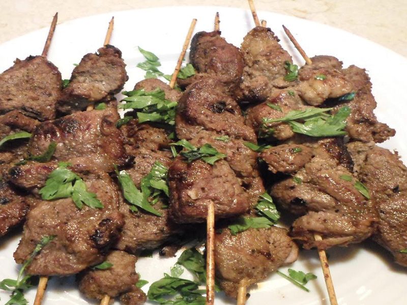 1/4 Kilo Mutton Kebab Meal