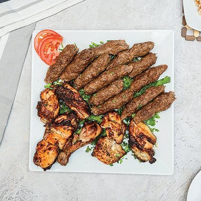 Quarter Kofta + Half Chicken
