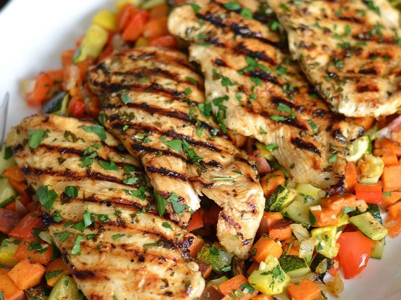 Grilled Chicken Pane