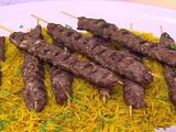 Quarter lamb kofta with basmati rice