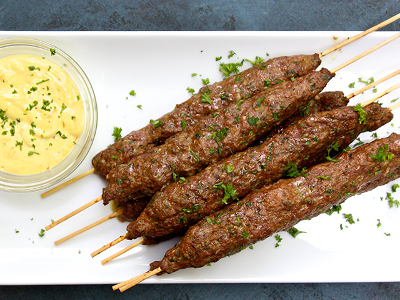 quarter mutton kofta with Basmati Rice