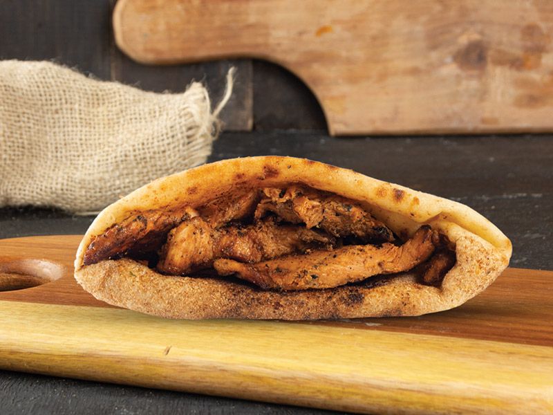 Chicken Breasts Sandwich Bran Bread