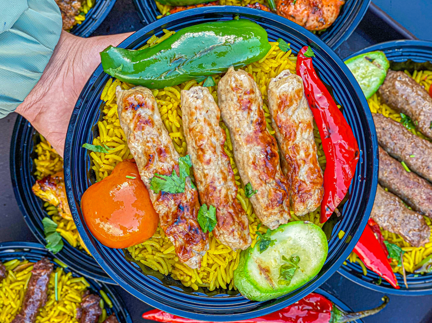 chicken kofta basmati