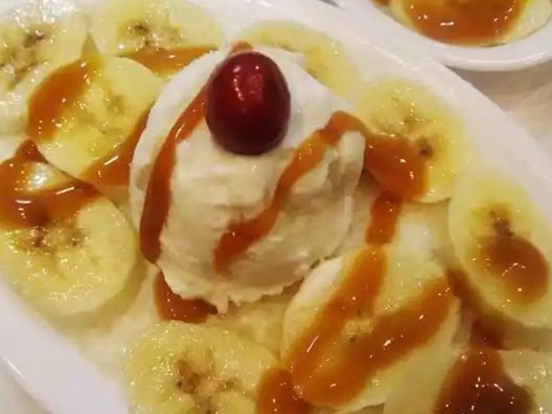 Ice Nuts Rice Pudding