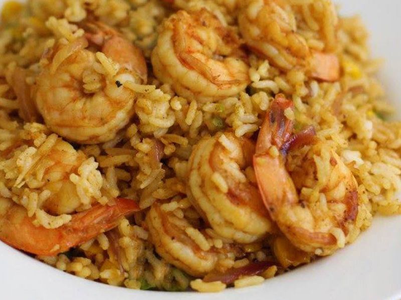Rice Shrimp Meal
