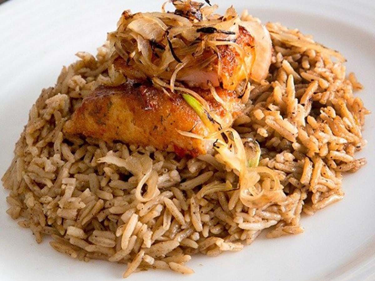 Fillet With Basmati Rice