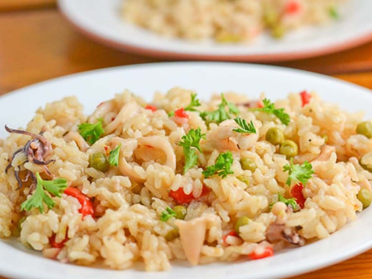Calamari With Basmati Rice