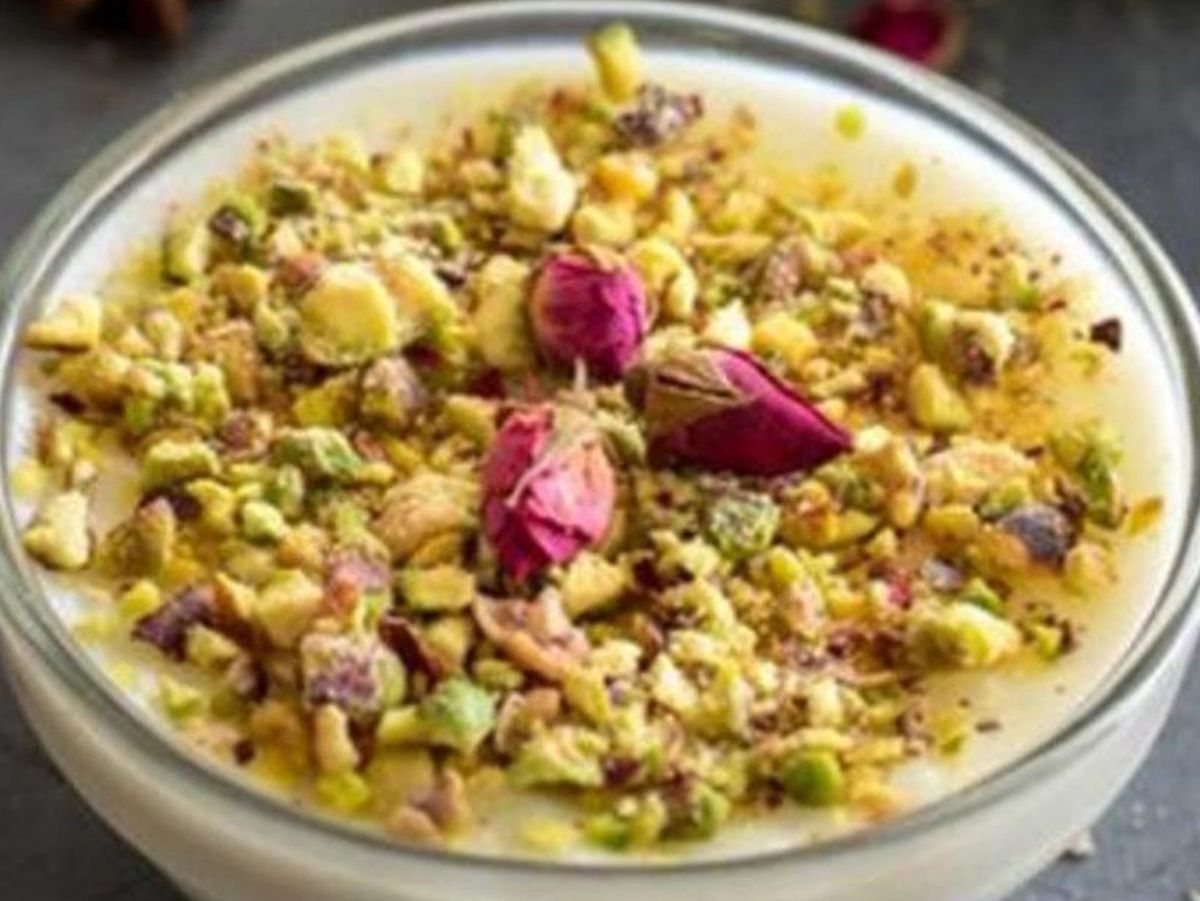 Rice Pudding With Nuts