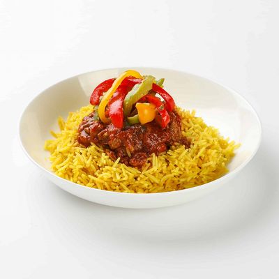 فاهيتا لحم مع أرز بالفطر
