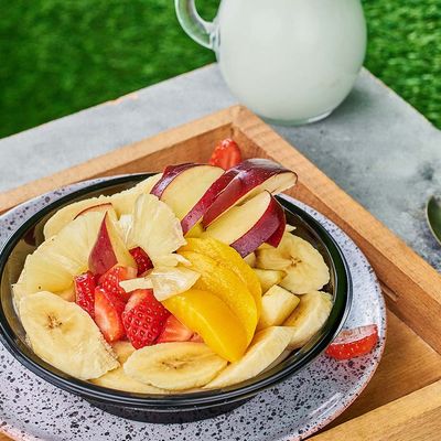 Rice with seasonal fruits