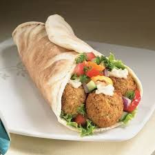 Taamia With Eggplant Sandwich