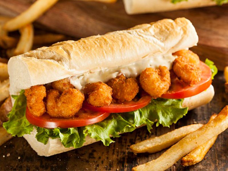 Shrimp Sandwich