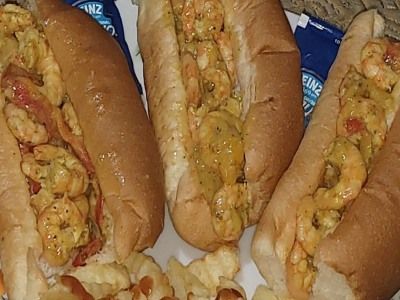 1/2 Shrimp Sandwich