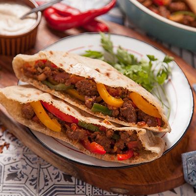 Oriental sausage baladi loaf