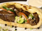 Baladi liver sandwich