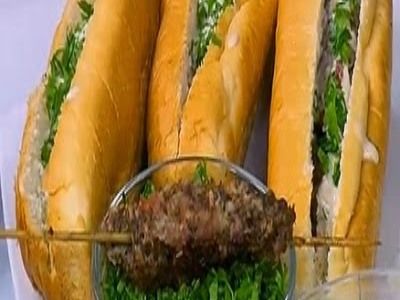 Grilled Kofta Sandwich