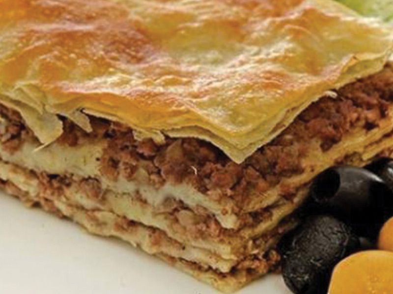 Rokak with meat