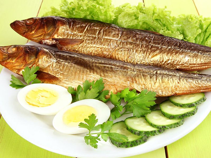 Grilled Low Salt Herring