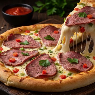 Roast Beef Pizza