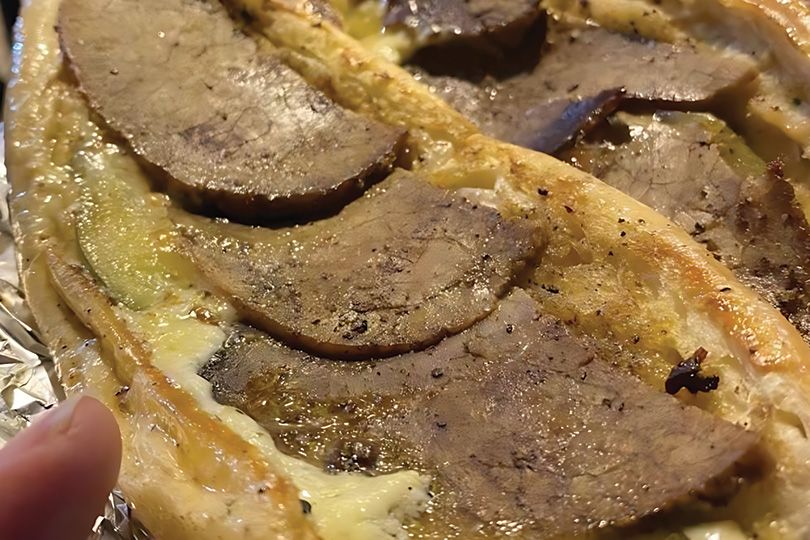 Roast Beef with butter