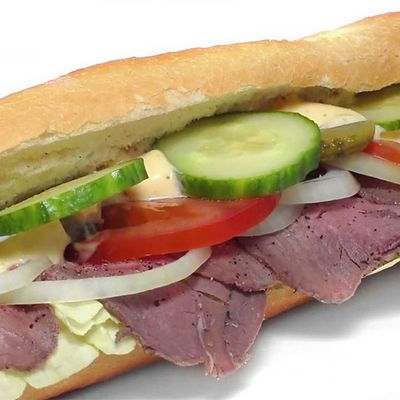 Smoked Roast Beef Sandwich