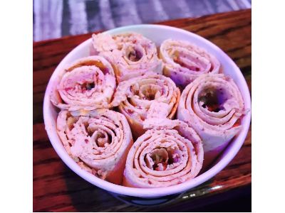 Ice Cream Roll With Yogurt