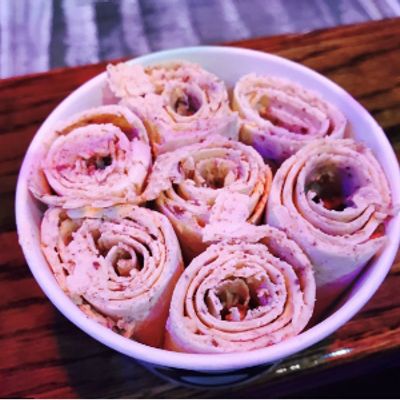 Ice Cream Roll With Yogurt