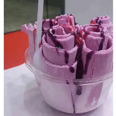 Ice Cream Roll With Gum