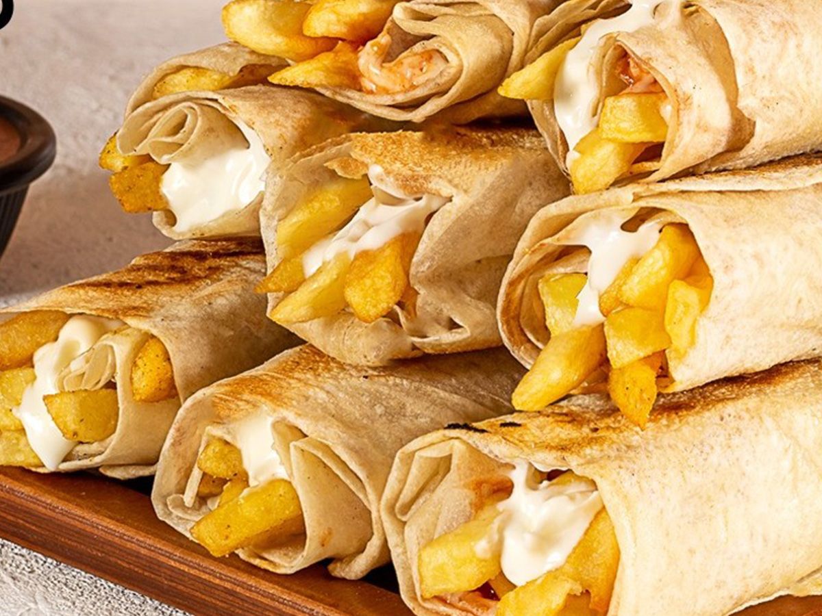 Mozzarella Cheese Fries Roll