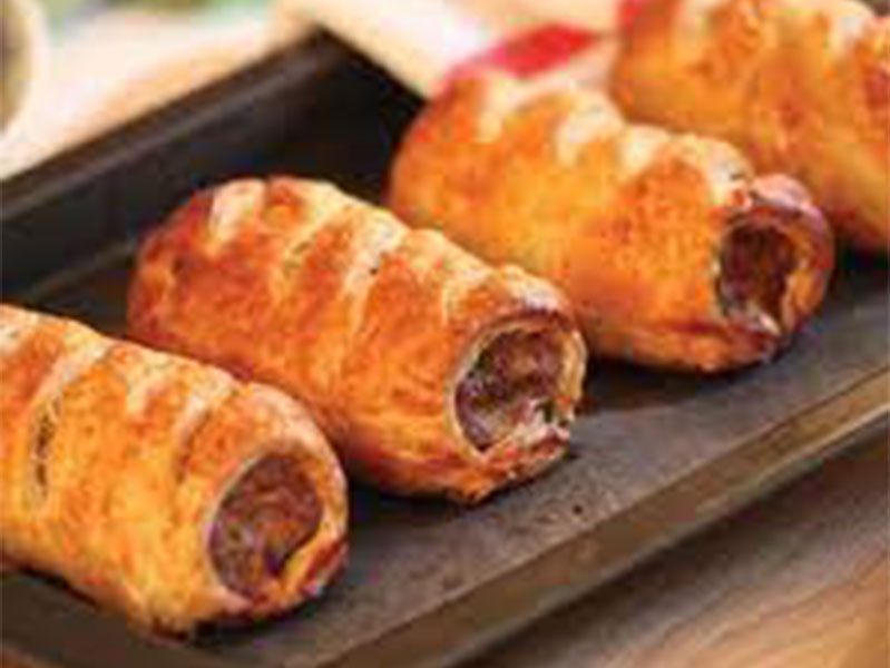 Sausage Pizza Roll