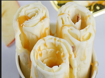 Banana Roll With Caramel