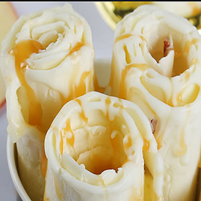 Banana Roll With Caramel
