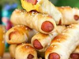 Hot Dog Pie Roll