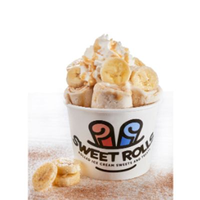 Banana Roll With Yogurt