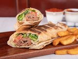 Round Kebab Sandwich
