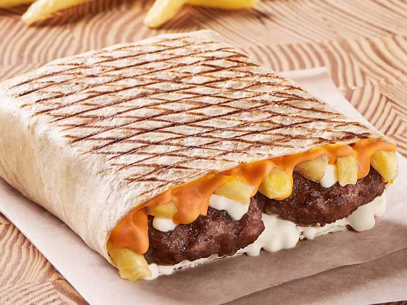 Metchicken Royal Beef Burger Sandwich