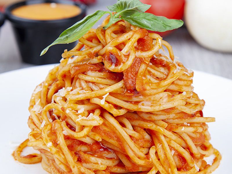 Pasta with Tomato Sauce