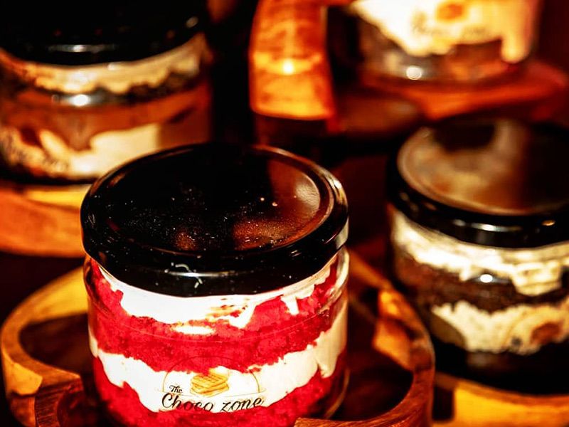 Red Velvet Jar