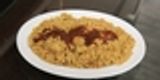 Rizo With Barbecue Sauce