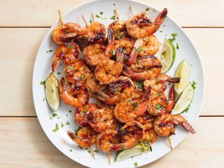 Rizo With Grilled Shrimp