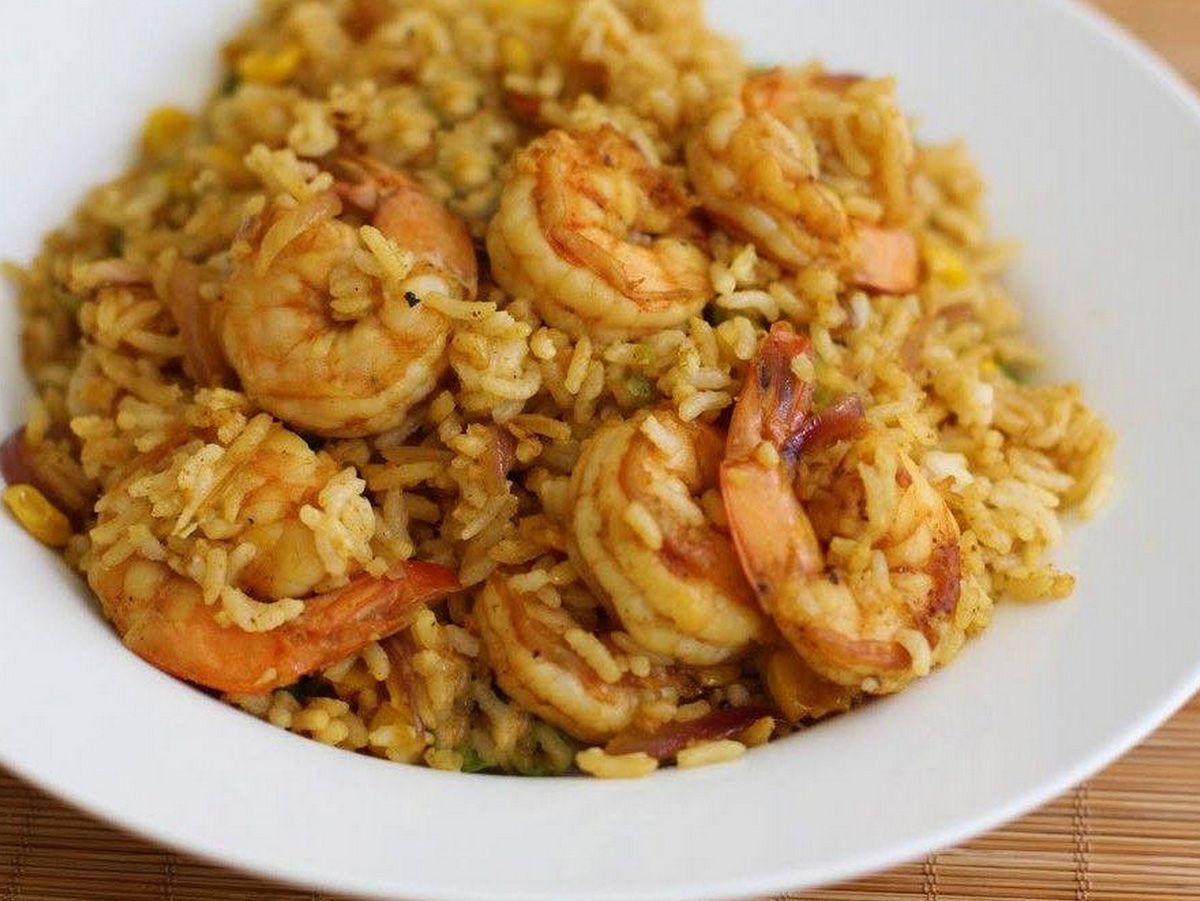 Fried Shrimp Rice