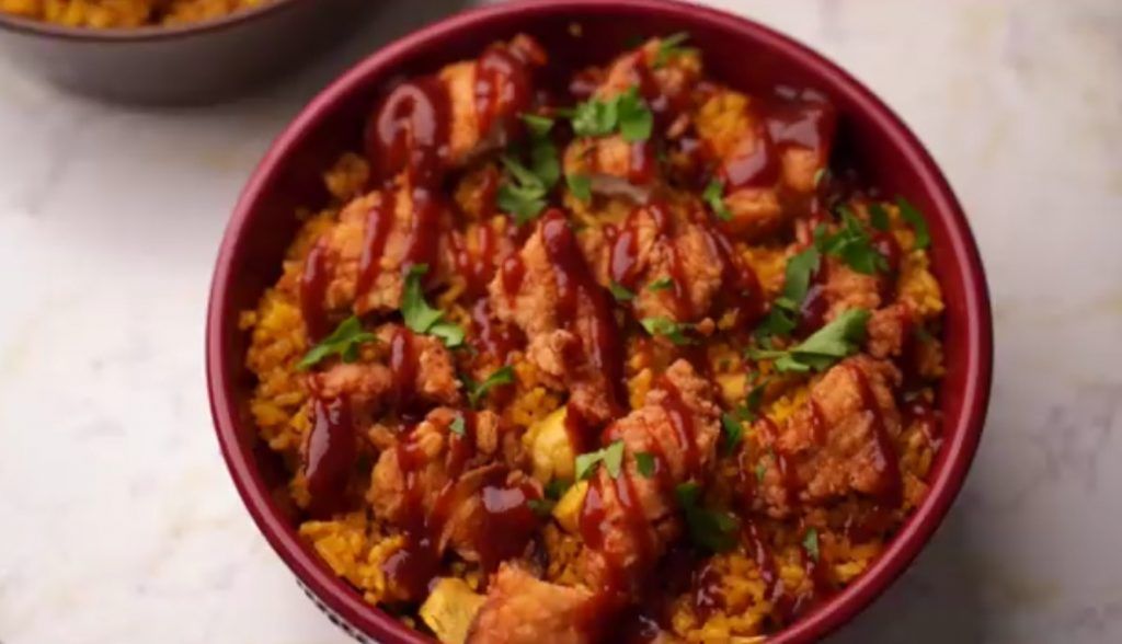 Rizo With Grilled Breasts