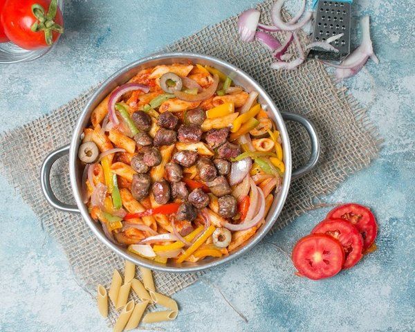 Rizo With Oriental Sausage