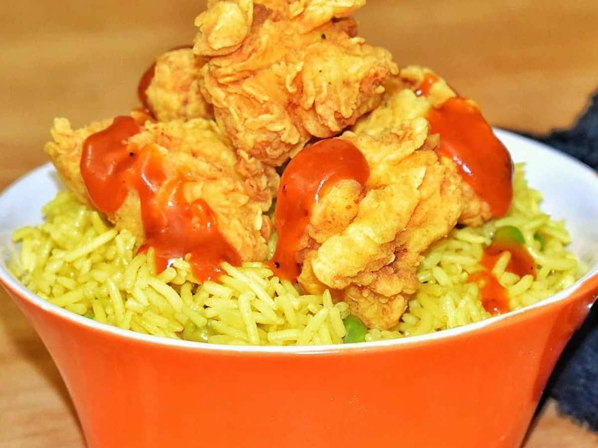 Marinated Chicken Pieces Rizo Meal