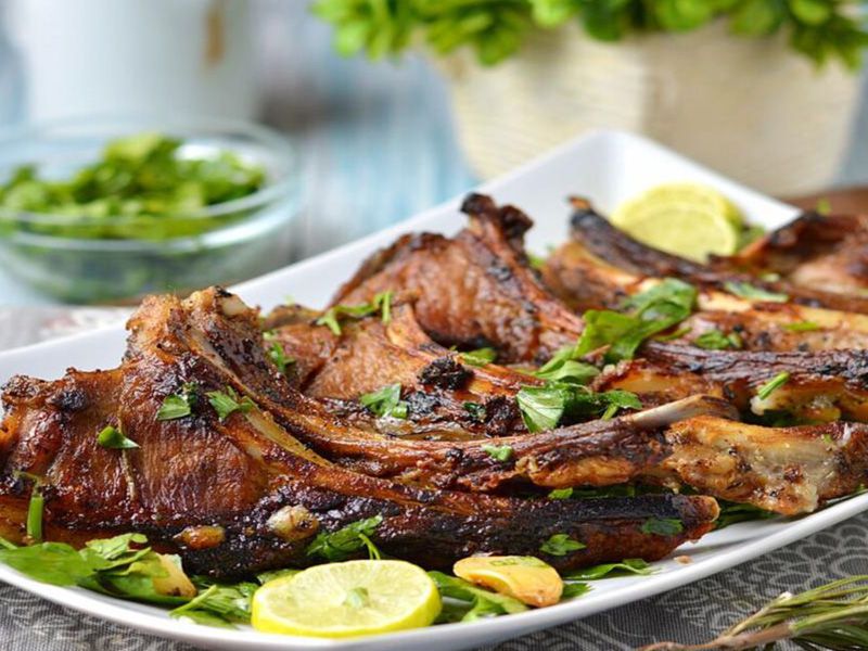 1/4 Kilo Mutton Ribs Platter