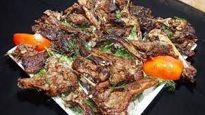 Mutton Ribs With Kebab