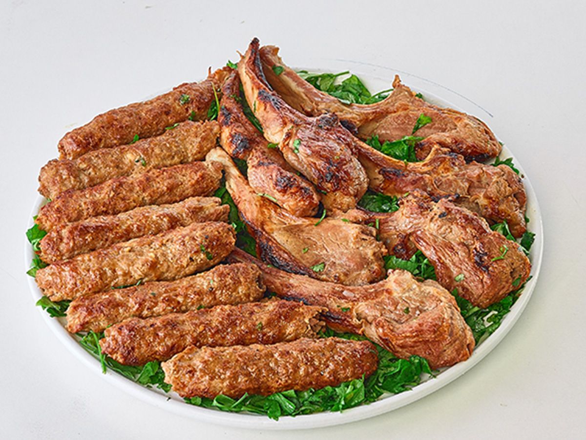 Lamb chops And Kofta