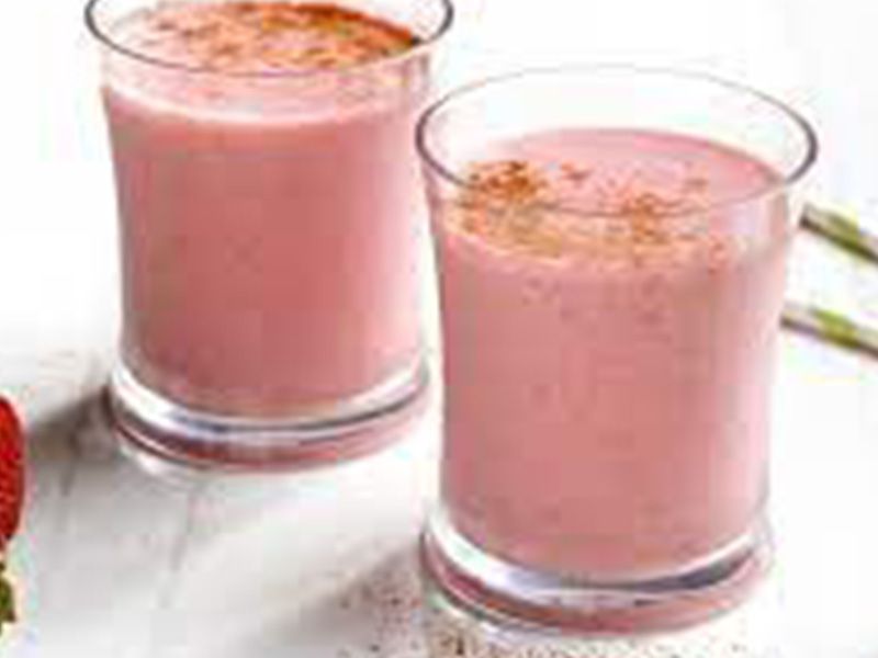 Zabado With Fruits Juice