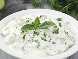 Yogurt With Cucumbers Salad