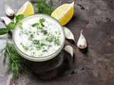 Yogurt With Mint And Cucumber Salad